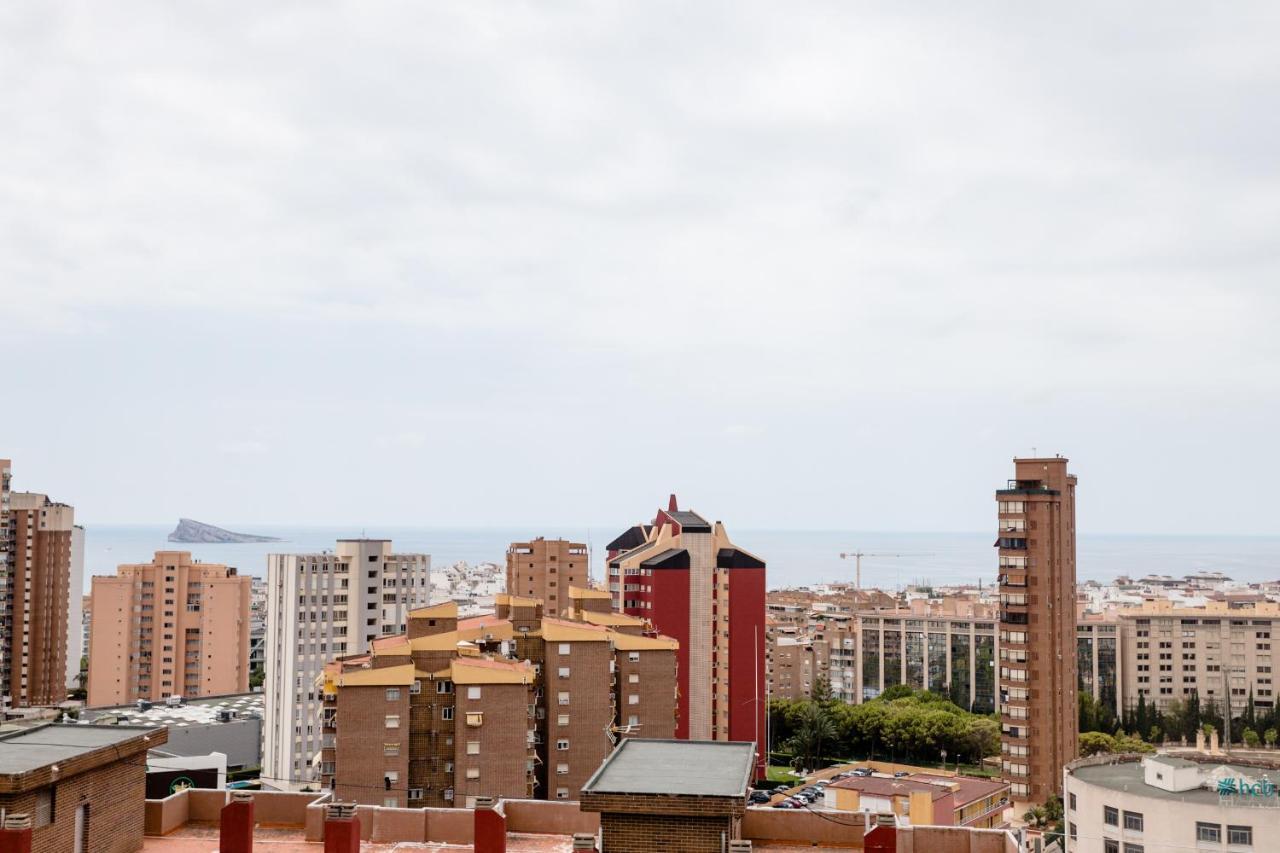 Modern Studio With See And City View 貝尼多姆 外观 照片