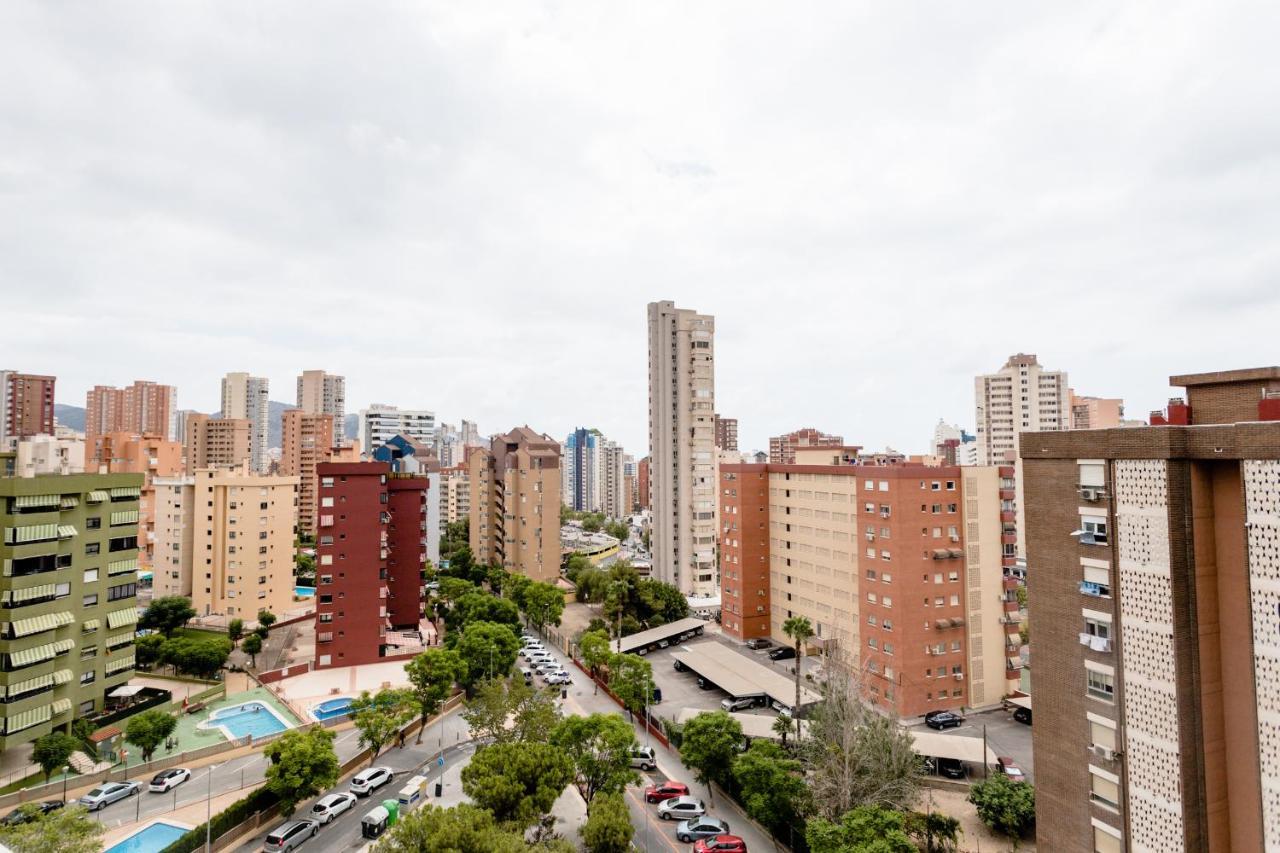Modern Studio With See And City View 貝尼多姆 外观 照片